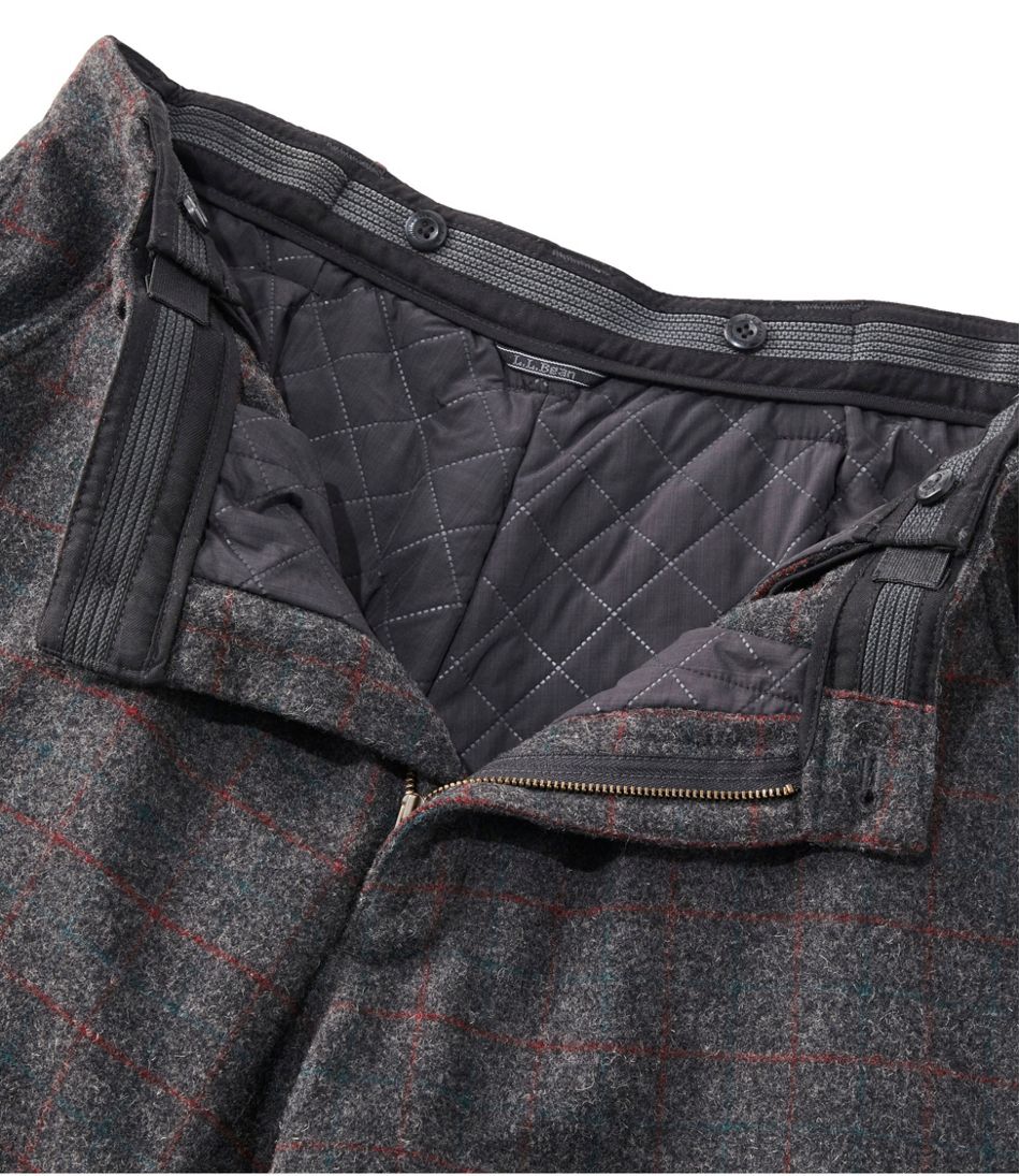 L.L.BeanMen's Maine Guide Wool Pants with PrimaLoft, Plaid