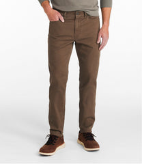L.L.BeanMen's Signature Northwoods Slub Twill Pants, Classic Fit, Tapered Leg