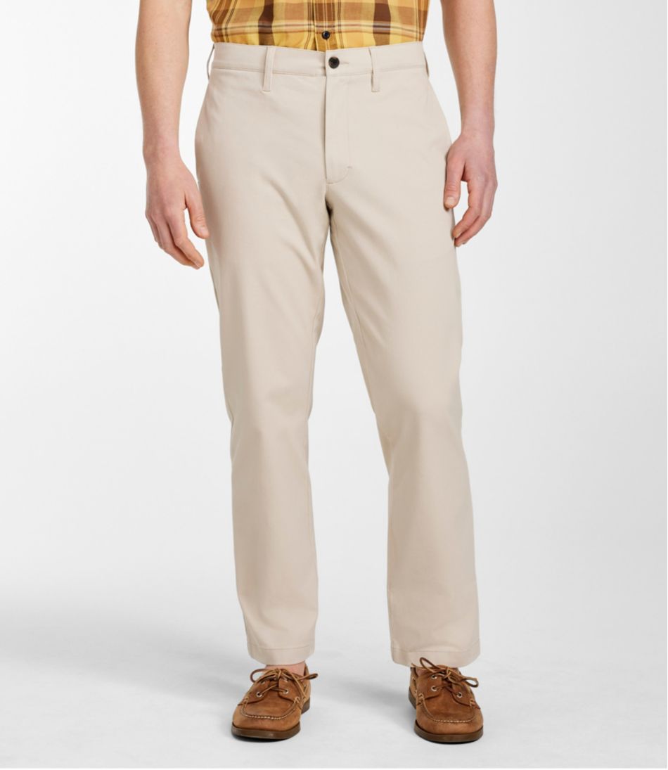 L.L.BeanMen's Easy-Care Stretch Chinos, Classic Fit, Straight Leg