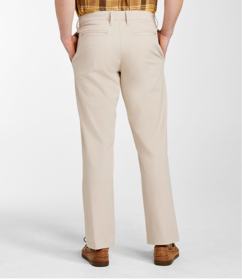 L.L.BeanMen's Easy-Care Stretch Chinos, Classic Fit, Straight Leg