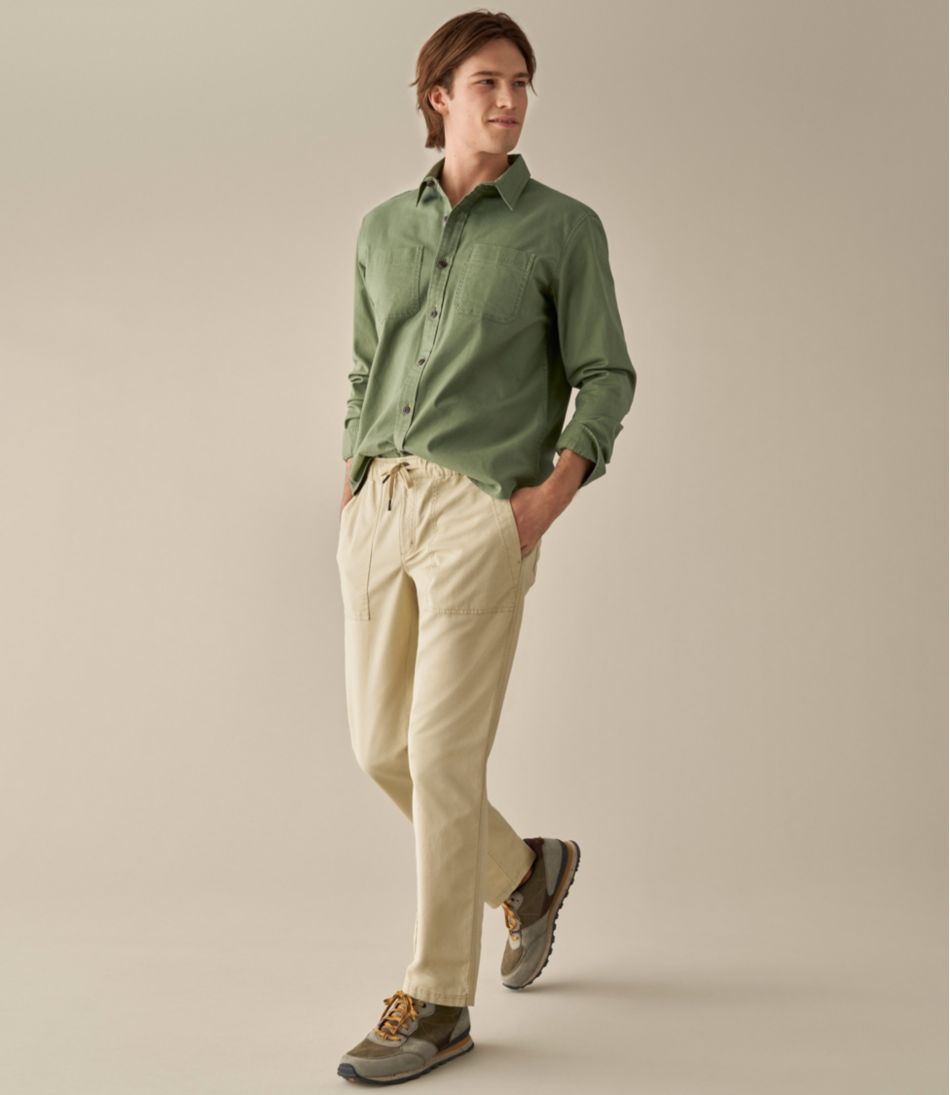 L.L.BeanMen's Sunwashed Pants, Standard Fit, Straight Leg
