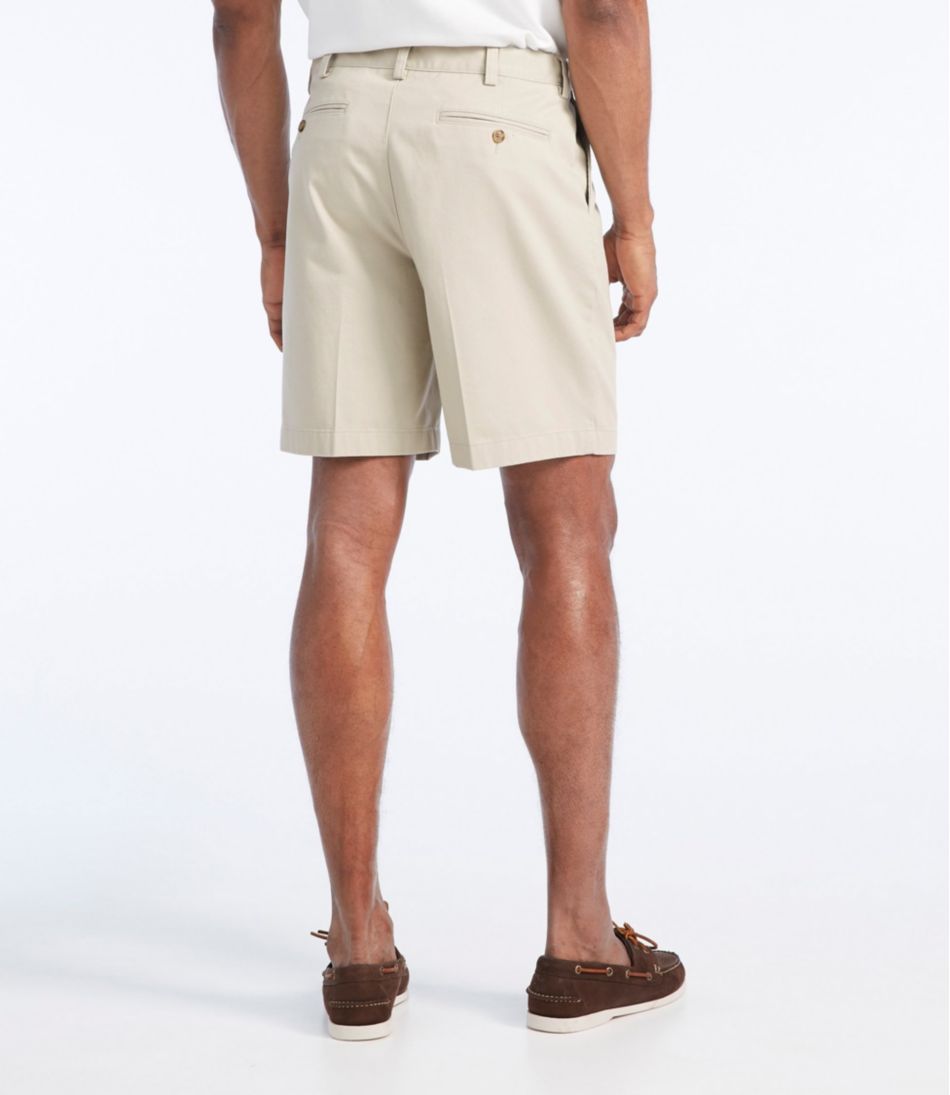 L.L.BeanMen's Wrinkle-Free Double L® Chino Shorts, Natural Fit, Hidden Comfort Waist, 8"
