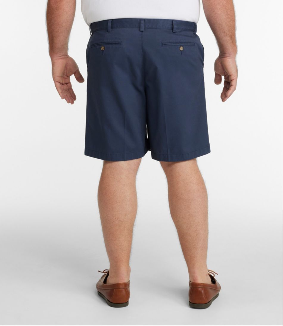 L.L.BeanMen's Wrinkle-Free Double L® Chino Shorts, Natural Fit, Hidden Comfort Waist, 8"