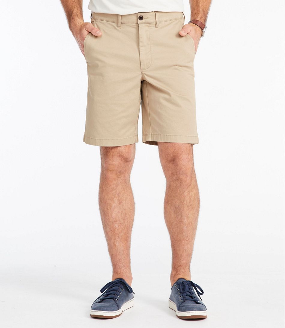 L.L.BeanMen's Lakewashed® Stretch Khaki Shorts, 9"