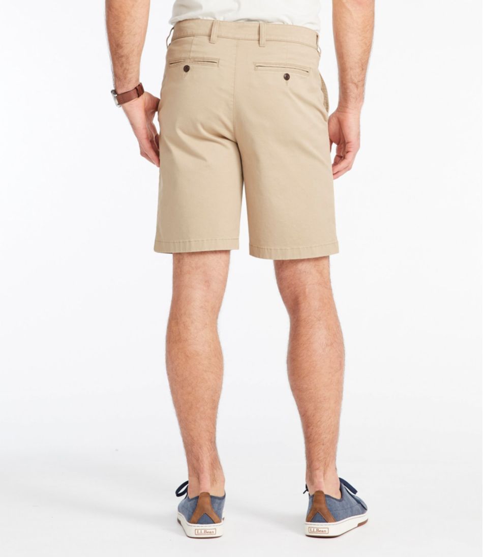 L.L.BeanMen's Lakewashed® Stretch Khaki Shorts, 9"