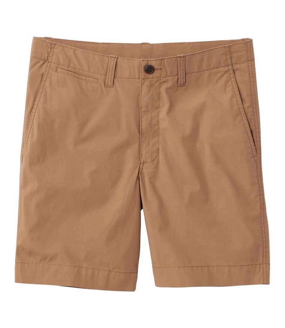 L.L.BeanMen's Everyday Poplin Shorts, Standard Fit, 8"