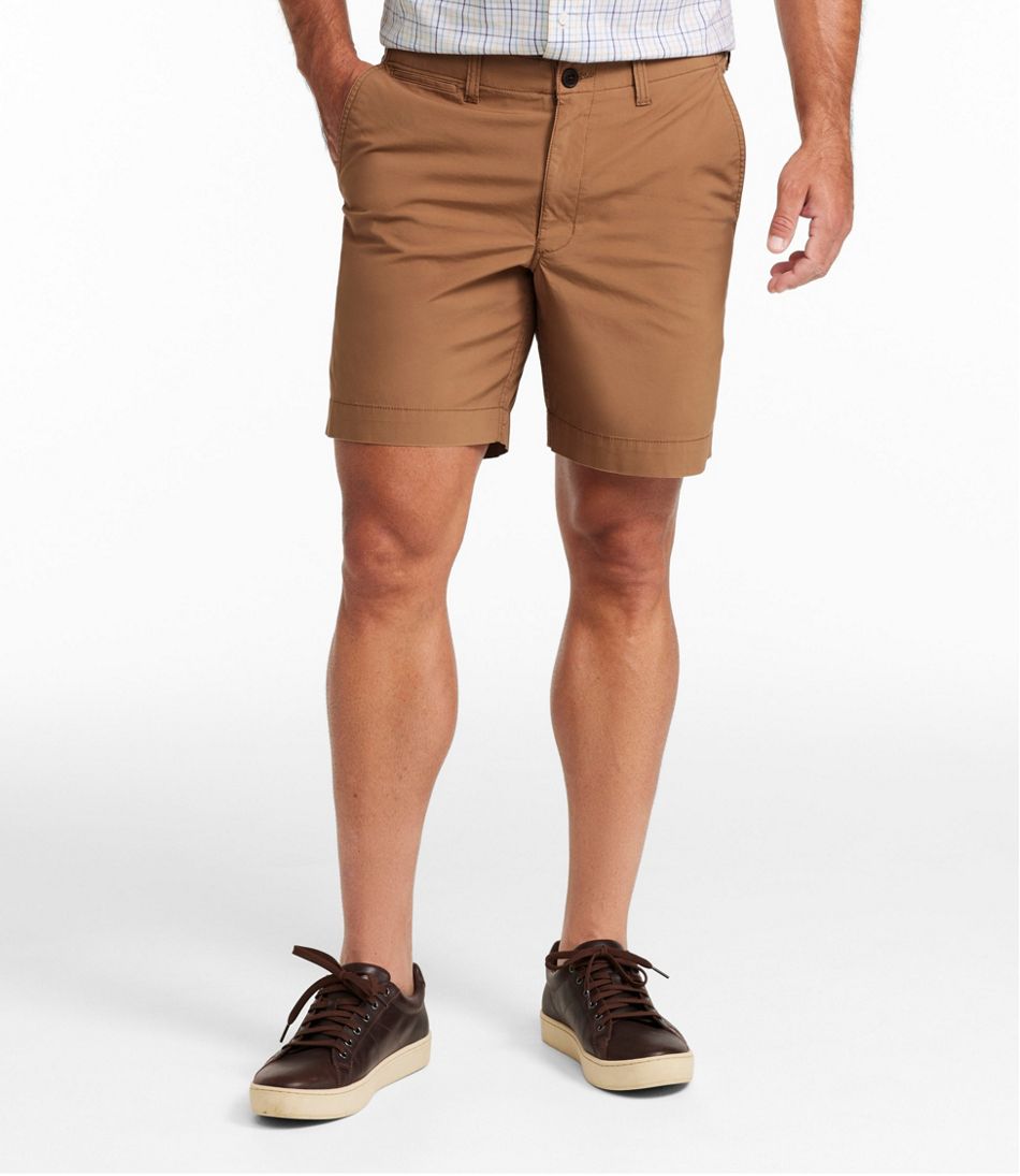 L.L.BeanMen's Everyday Poplin Shorts, Standard Fit, 8"