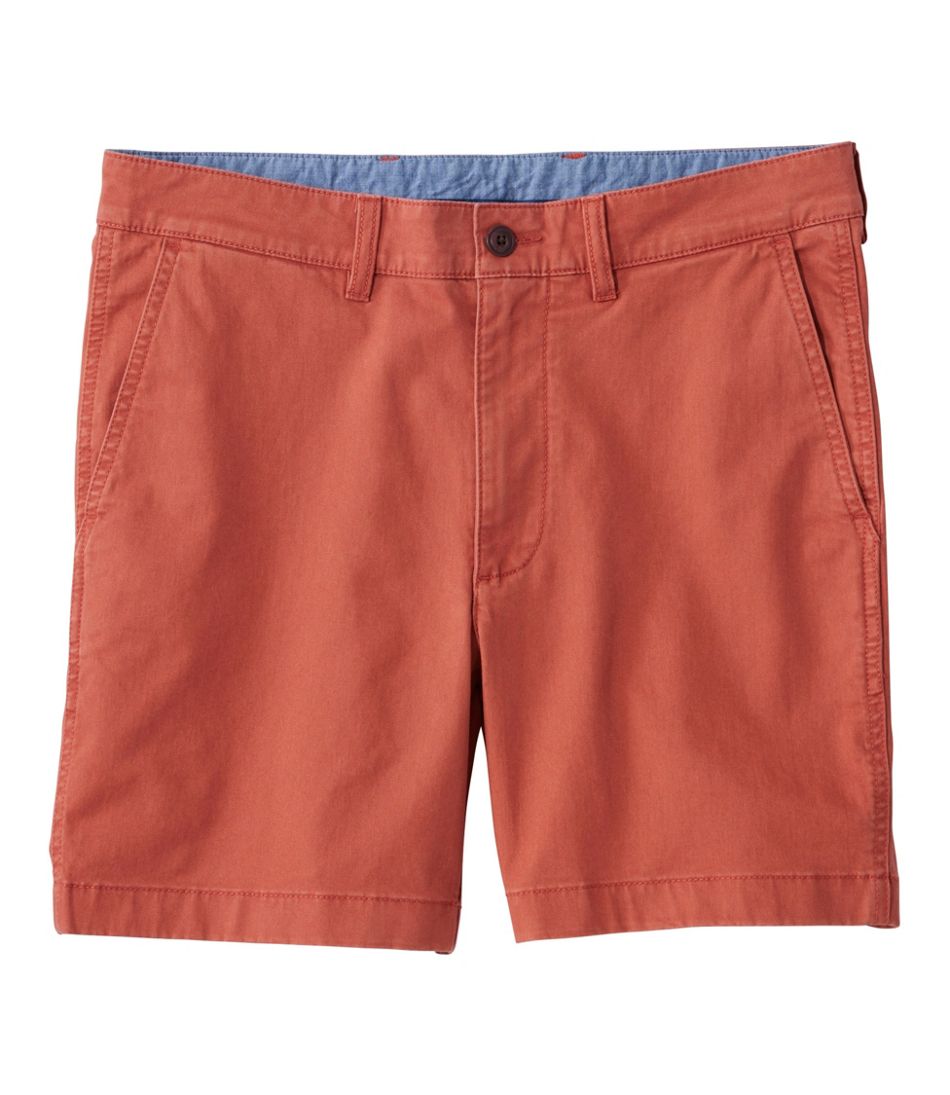 L.L.BeanMen's Lakewashed® Stretch Khaki Shorts, 6"