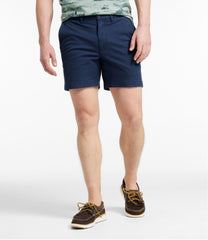 L.L.BeanMen's Lakewashed® Stretch Khaki Shorts, 6"
