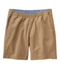 L.L.BeanMen's Lakewashed Stretch Khaki Shorts, Pull-On, 8"