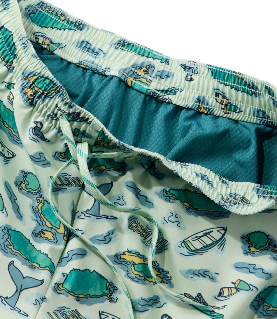 L.L.BeanMen's Bold Coast Swim Trunks, 7"