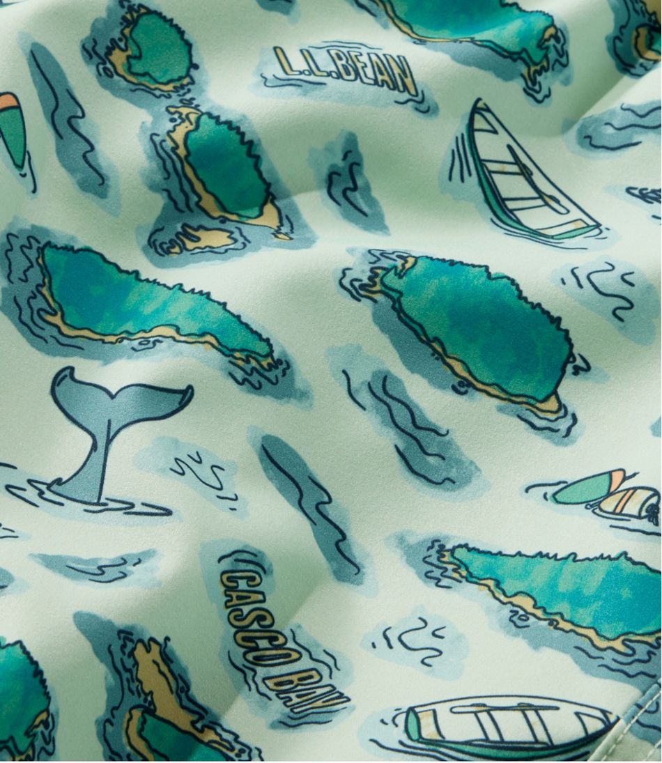 L.L.BeanMen's Bold Coast Swim Trunks, 7"