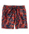 Carbon Navy Abstract Hibiscus