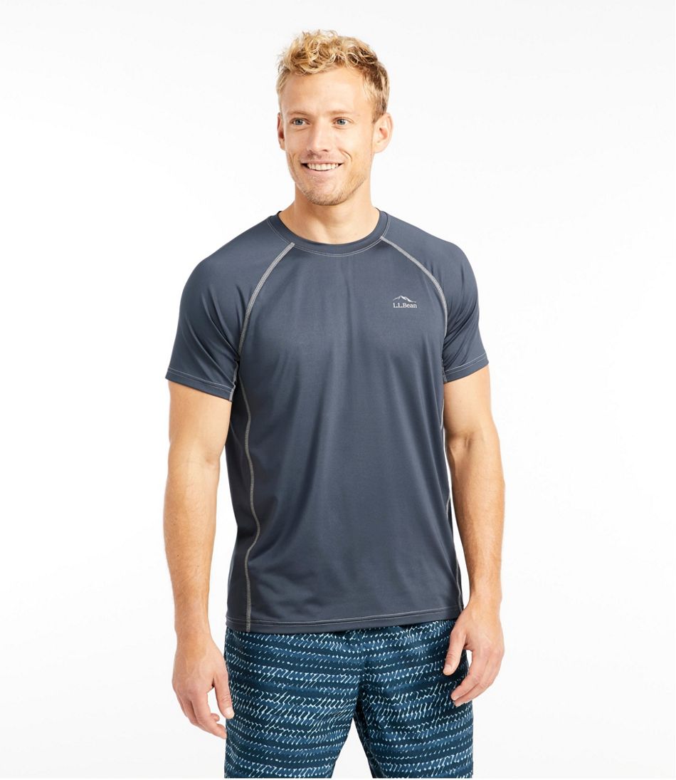 L.L.BeanMen's Swift River Cooling Sun Shirt, Short-Sleeve
