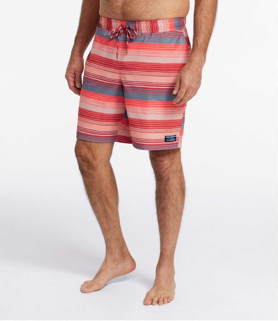 L.L.BeanMen's Vacationland Stretch Swim Trunks, Print, 8"