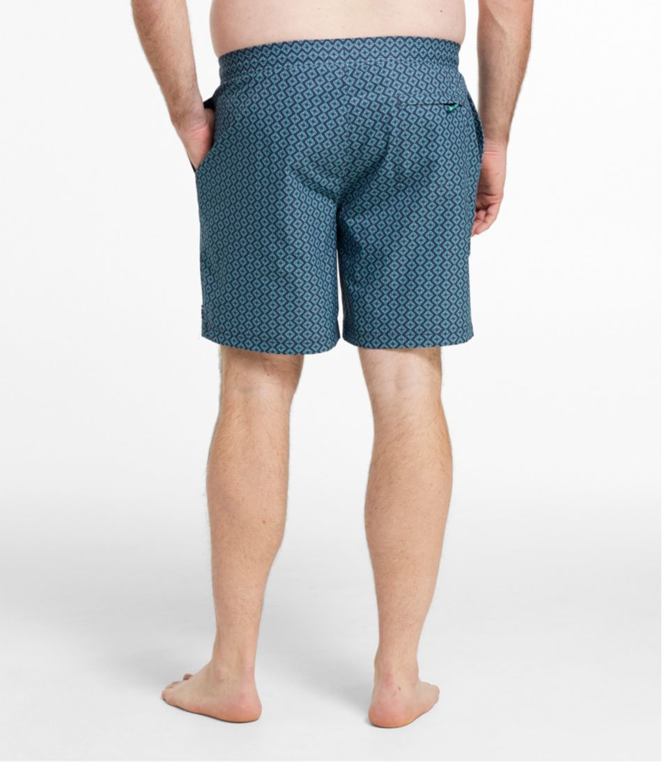 L.L.BeanMen's Vacationland Stretch Swim Trunks, Print, 8"