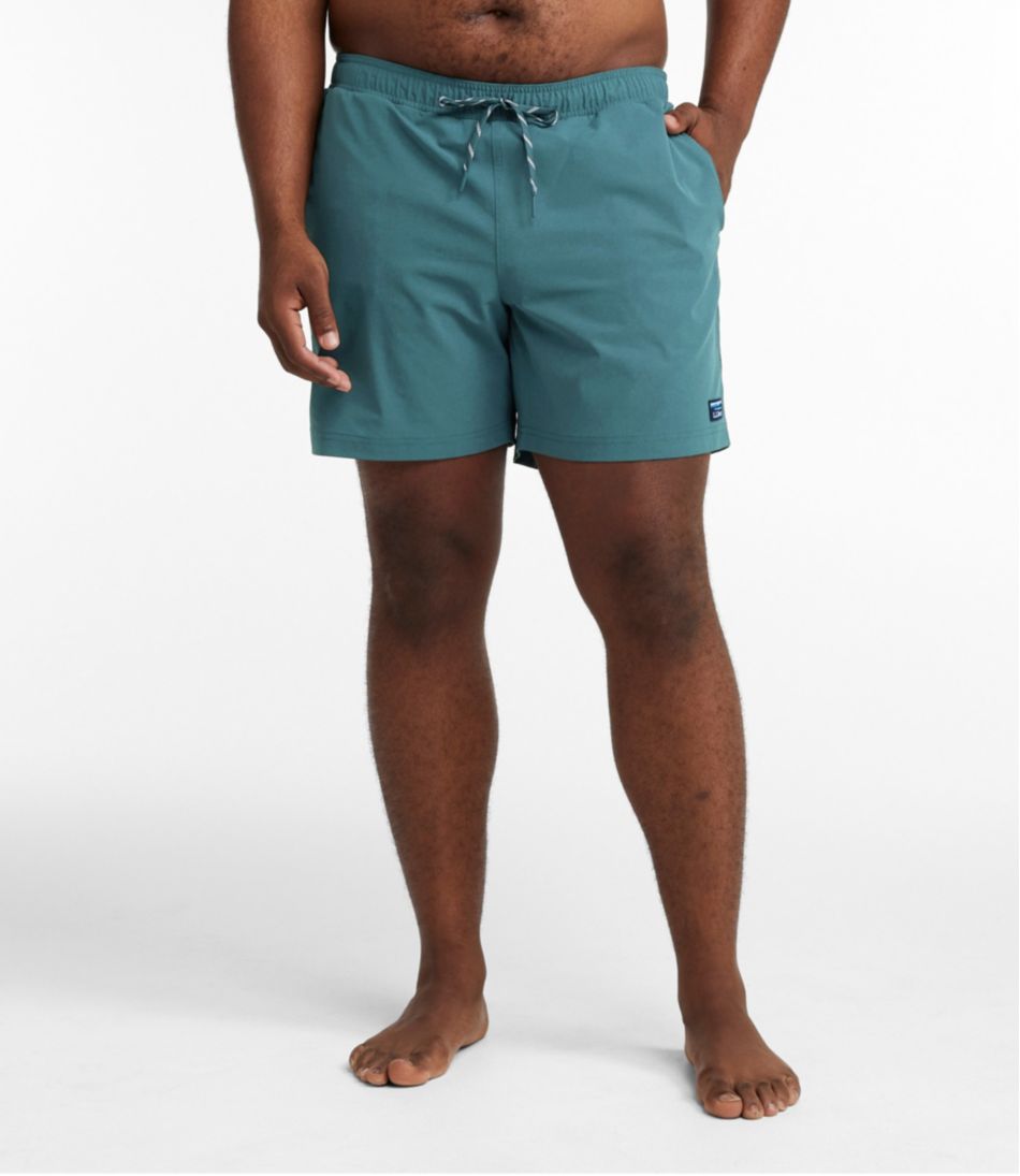 L.L.BeanMen's Vacationland Stretch Swim Trunks, 6"