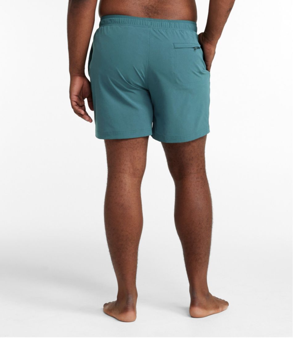 L.L.BeanMen's Vacationland Stretch Swim Trunks, 6"