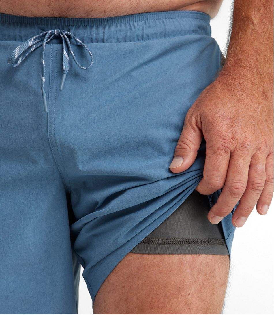 L.L.BeanMen's Vacationland Stretch Swim Trunks, 8"
