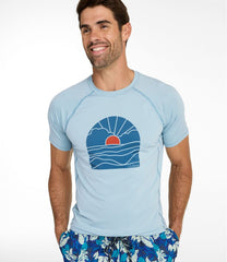 L.L.BeanMen's Swift River Cooling Sun Shirt, Short-Sleeve Graphic