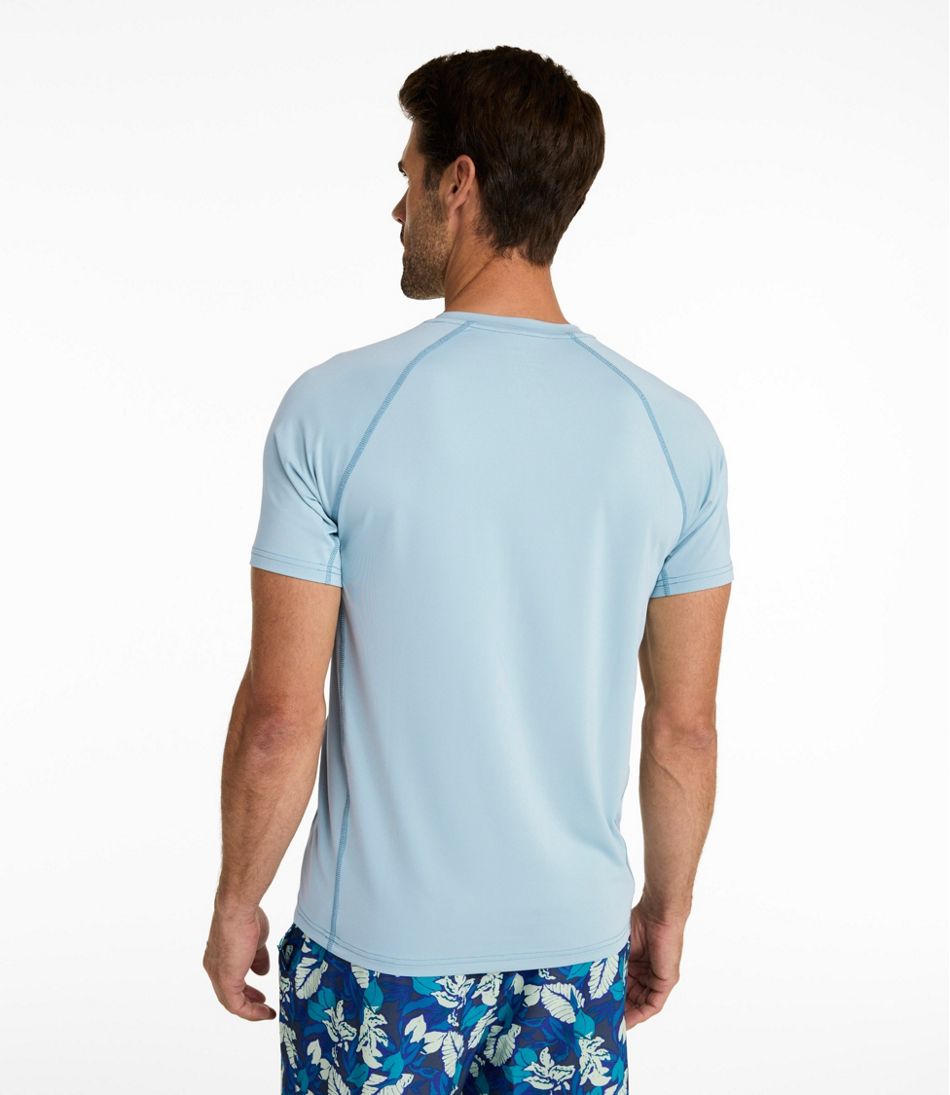 L.L.BeanMen's Swift River Cooling Sun Shirt, Short-Sleeve Graphic