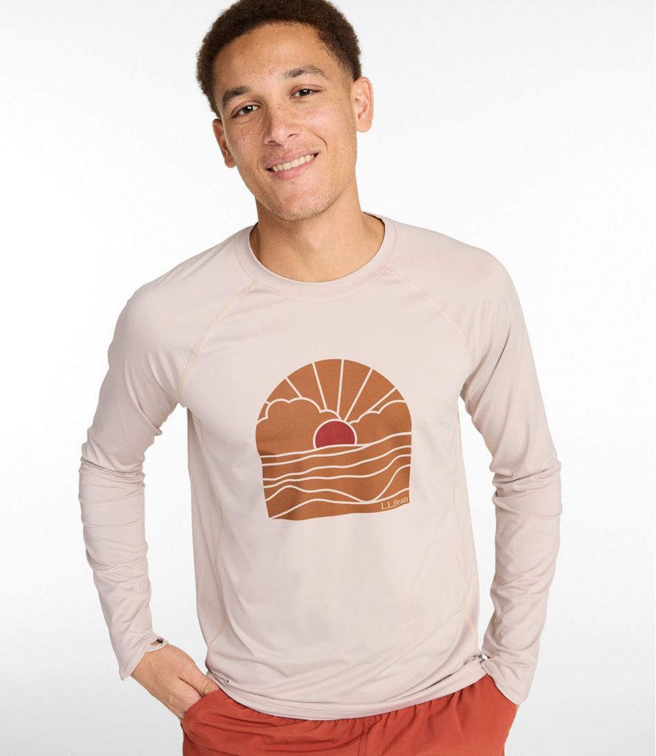 L.L.BeanMen's Swift River Cooling Rash Guard, Graphic