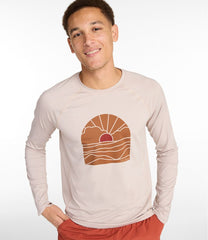 L.L.BeanMen's Swift River Cooling Rash Guard, Graphic