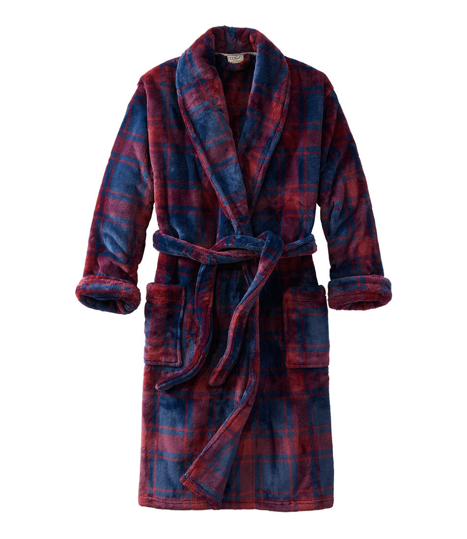 Deep Rosewood Plaid,Small