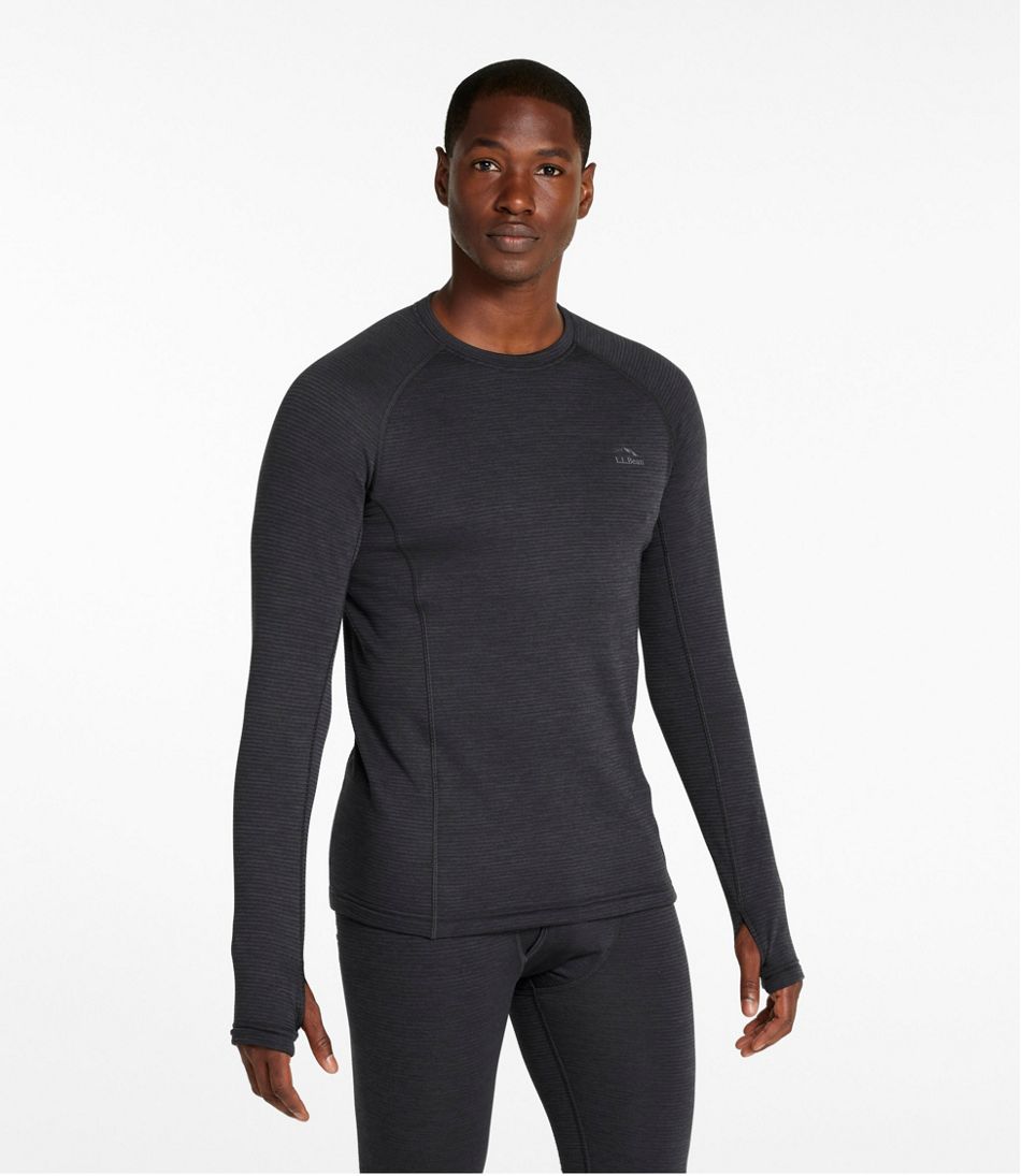 L.L.BeanMen's Midweight Base Layer Crew Top