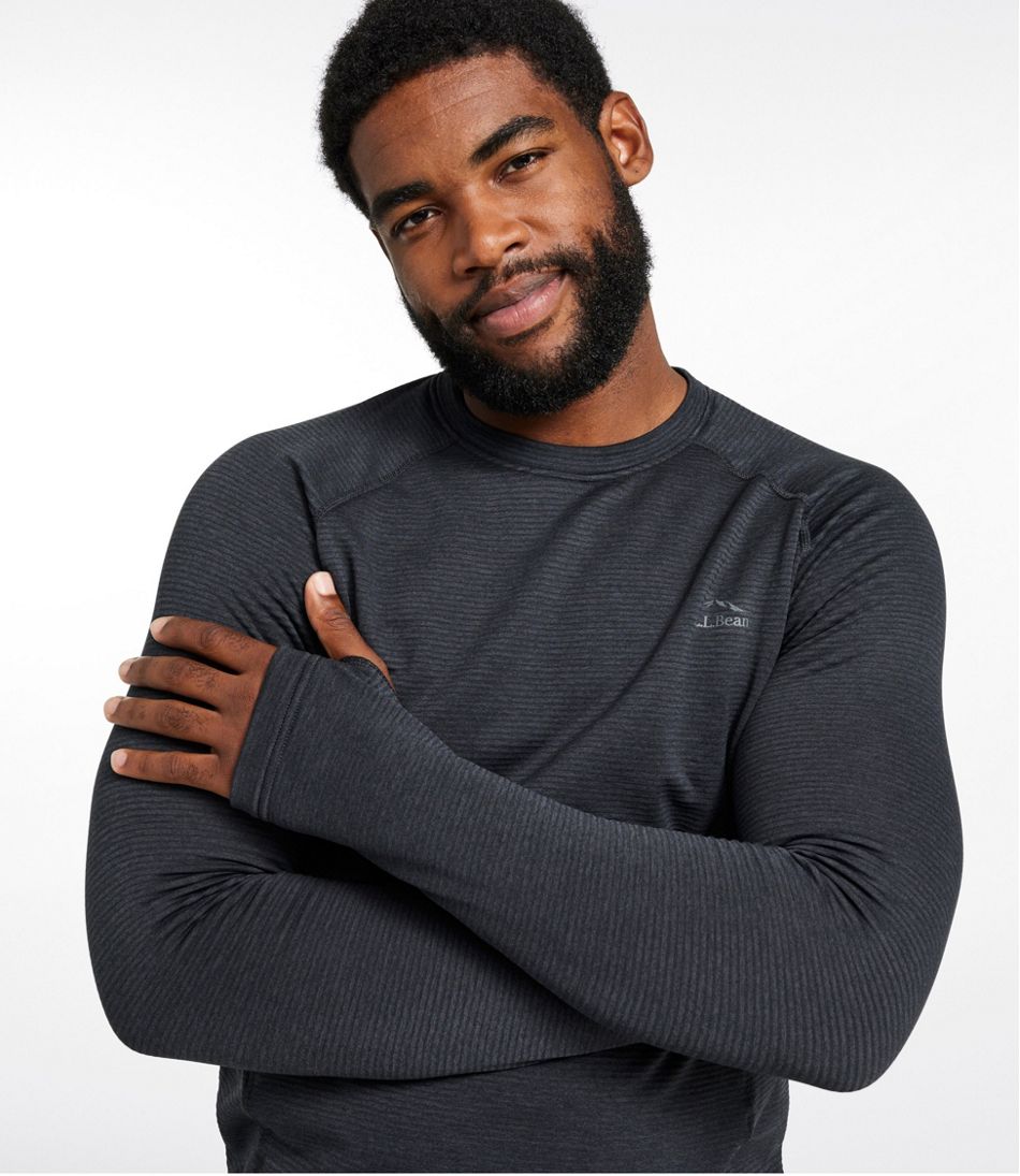 L.L.BeanMen's Midweight Base Layer Crew Top