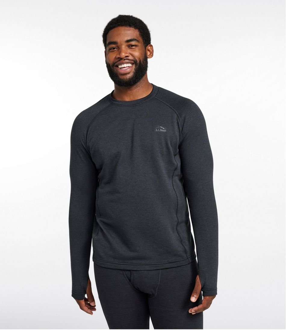 L.L.BeanMen's Midweight Base Layer Crew Top