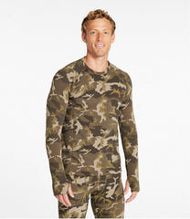 L.L.BeanMen's Heavyweight Base Layer Crew Top, Print