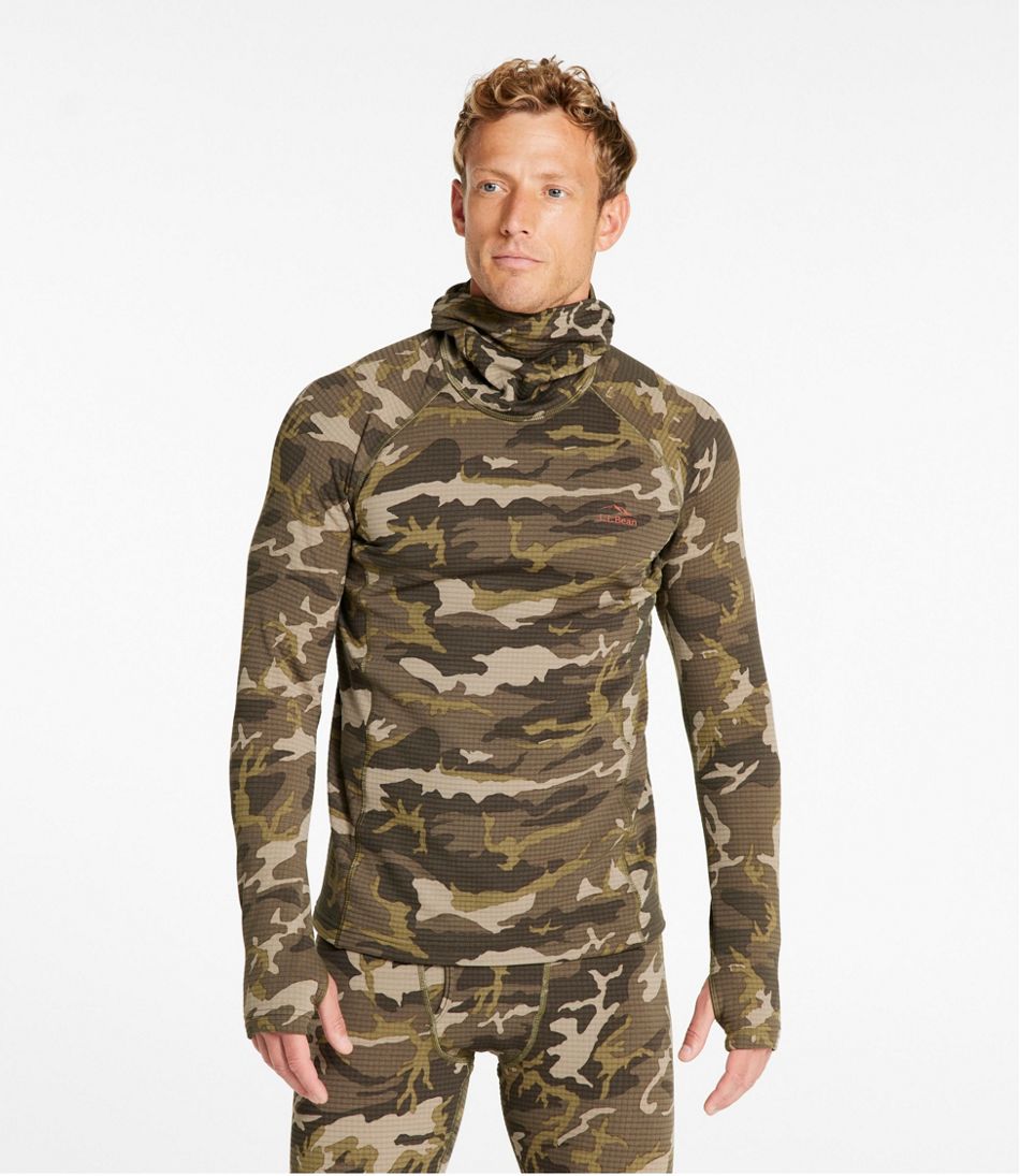 L.L.BeanMen's Heavyweight Base Layer Hoodie, Print