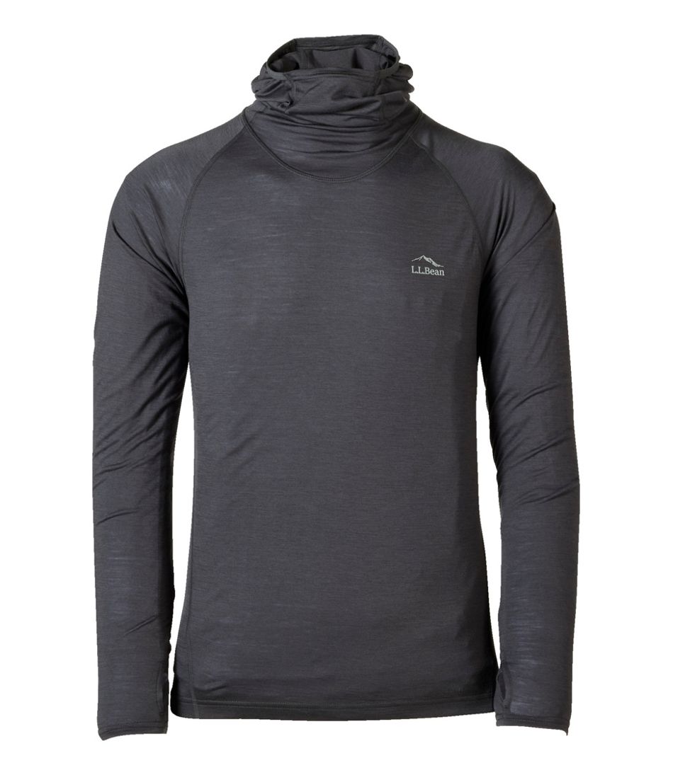 L.L.BeanMen's Cresta Wool Ultralight 150 Base Layer, Hoodie