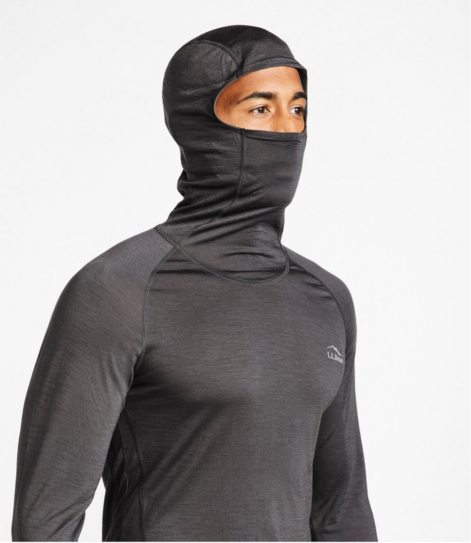 L.L.BeanMen's Cresta Wool Ultralight 150 Base Layer, Hoodie