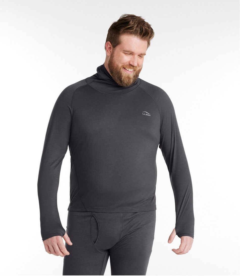 L.L.BeanMen's Cresta Wool Ultralight 150 Base Layer, Hoodie