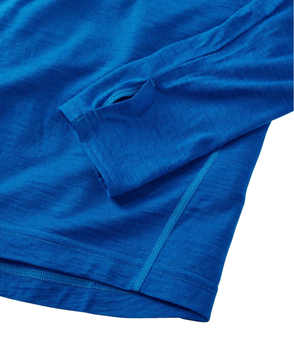 L.L.BeanMen's Cresta Ultralight 150 Crew Top, Stripe