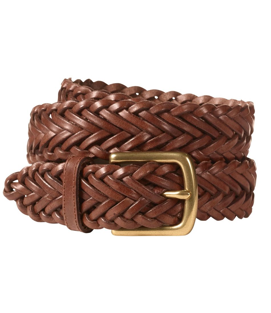 L.L.BeanMen's Essential Braided Leather Belt