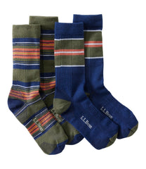 L.L.BeanMen's Everyday Chino Socks, Stripe 2-Pack