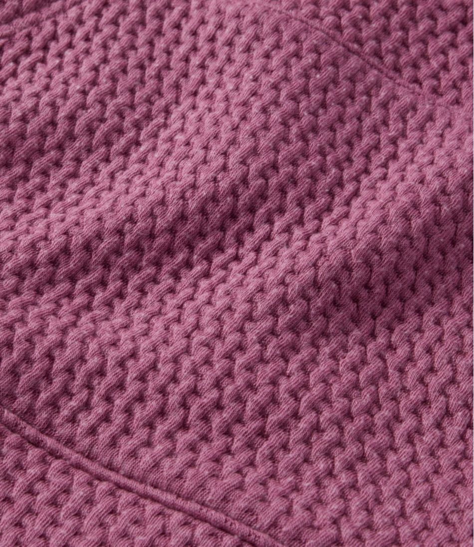 L.L.BeanKids' Ridgeknit Pullover, Glow-in-the-Dark Quarter-Zip