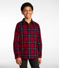 L.L.BeanKids' Scotch Plaid Flannel Shirt