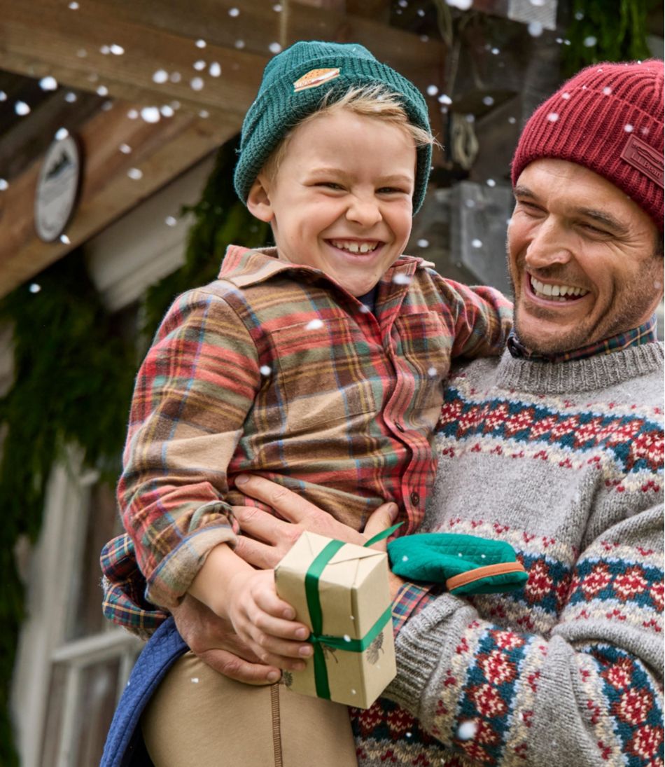 L.L.BeanKids' Scotch Plaid Flannel Shirt