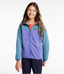 L.L.BeanKids' Airlight Full-Zip Hoodie, Colorblock
