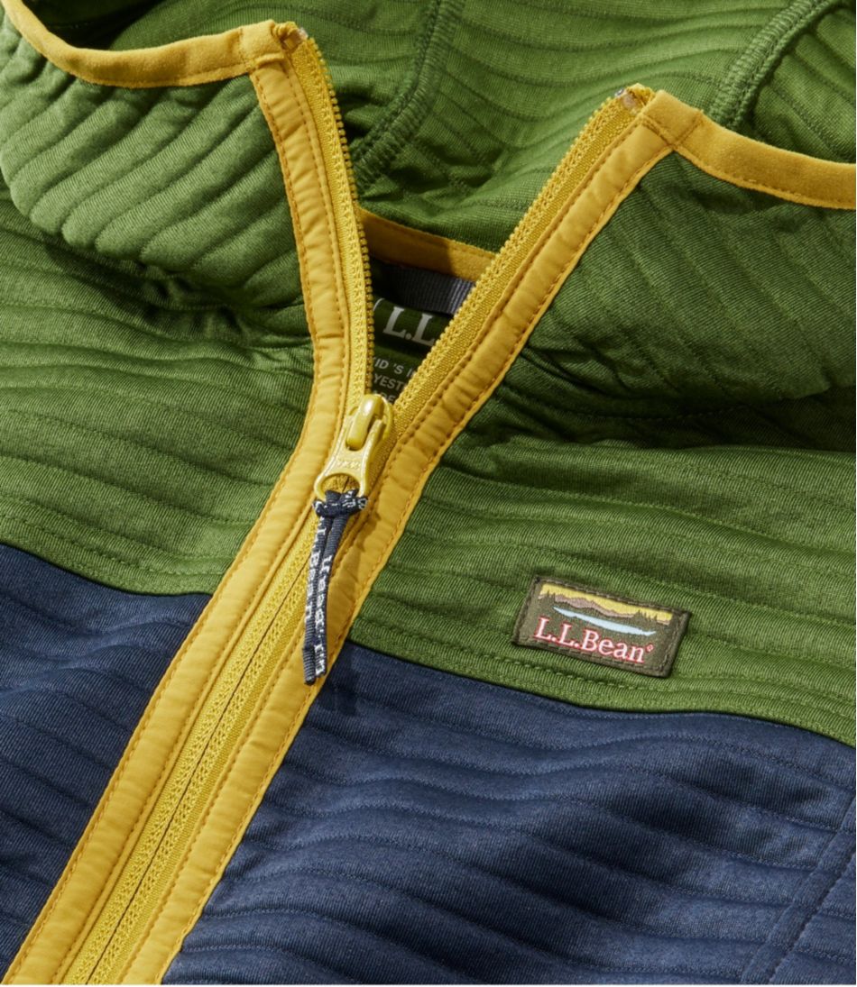 L.L.BeanKids' Airlight Full-Zip Hoodie, Colorblock