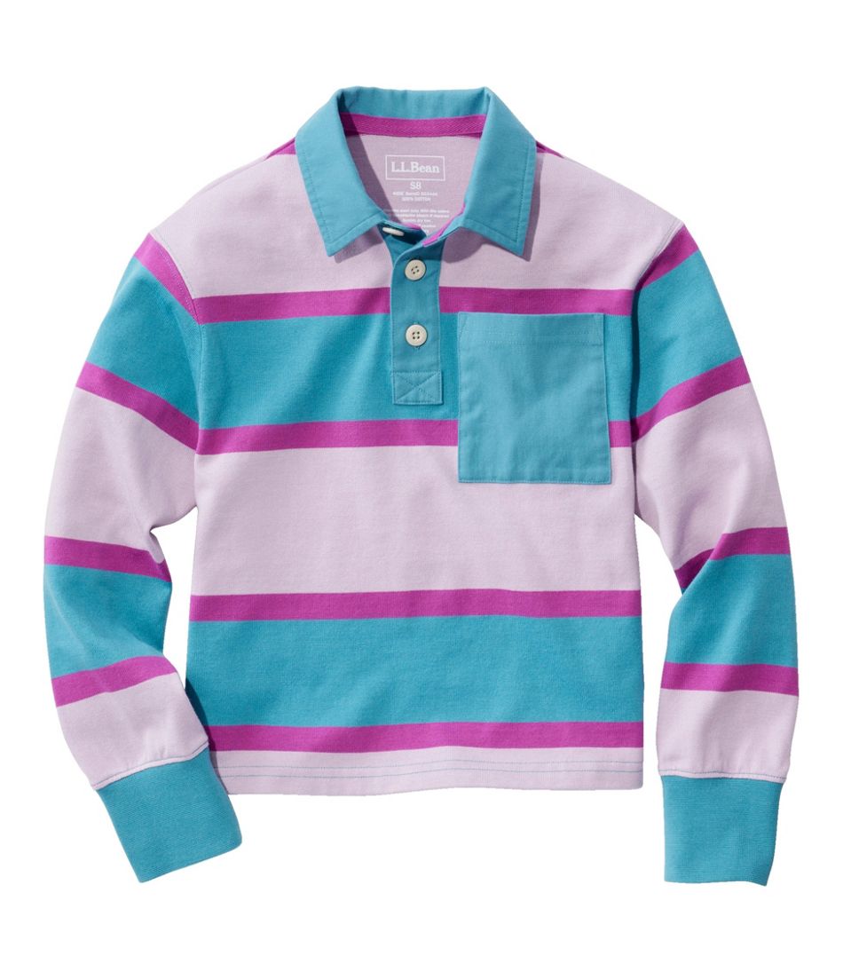 L.L.BeanKids' Striped Rugby Shirt