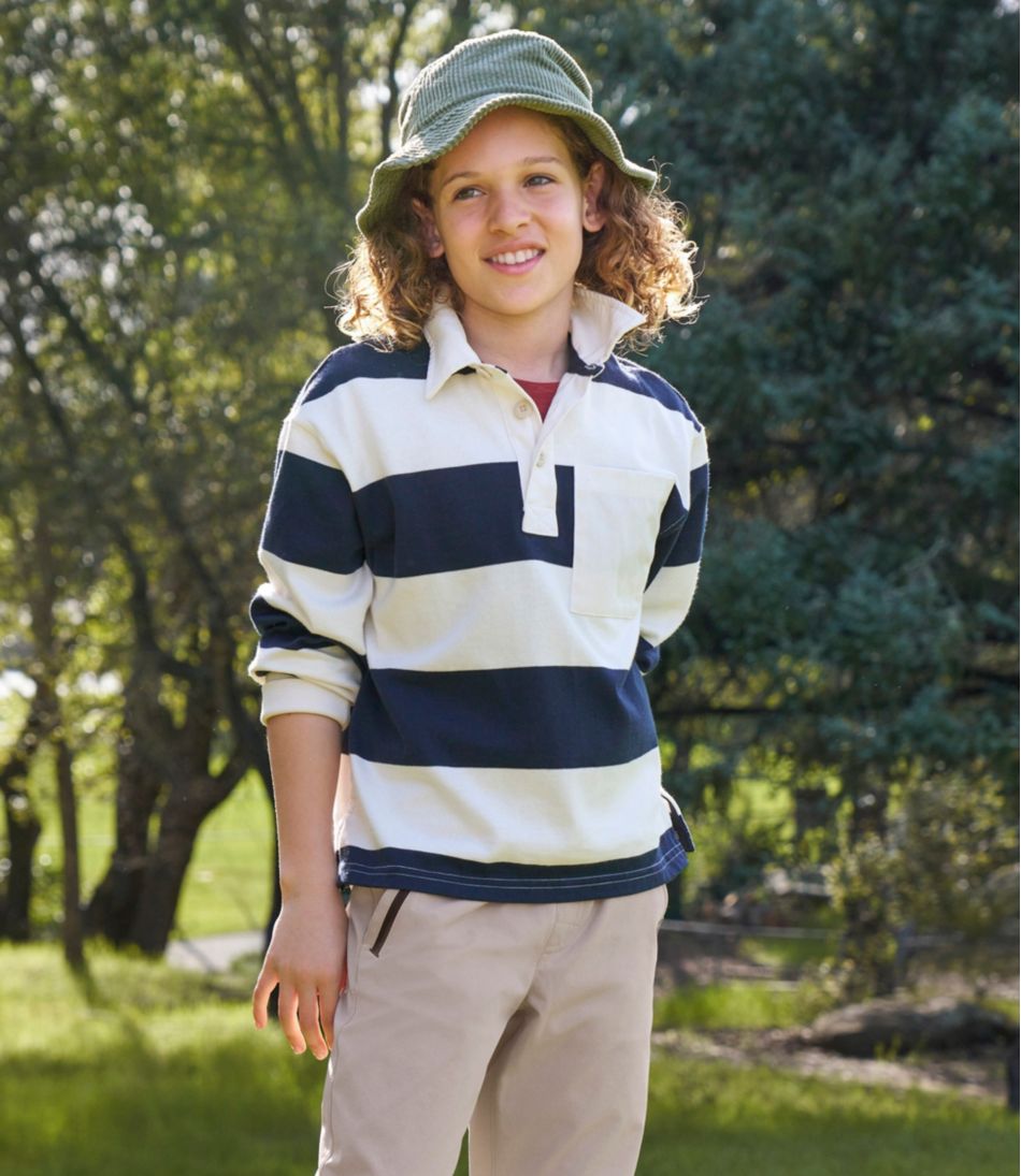 L.L.BeanKids' Striped Rugby Shirt