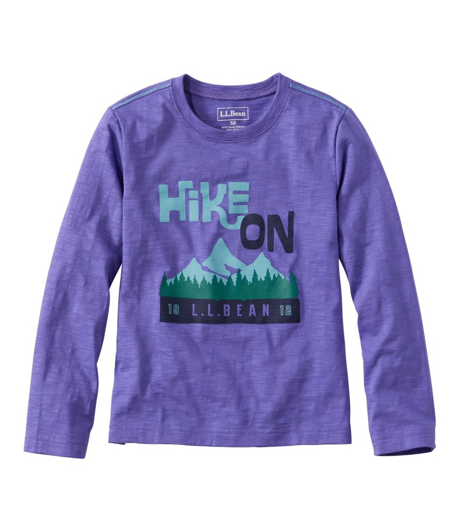 L.L.BeanKids' Graphic Tee, Long-Sleeve Glow-in-the-Dark