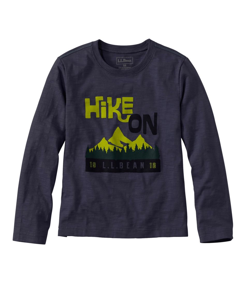 L.L.BeanKids' Graphic Tee, Long-Sleeve Glow-in-the-Dark
