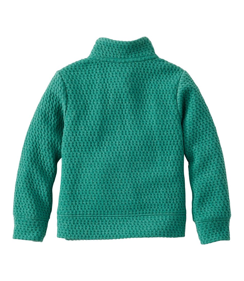 L.L.BeanToddlers' Ridgeknit Pullover, Glow-in-the-Dark Quarter-Zip