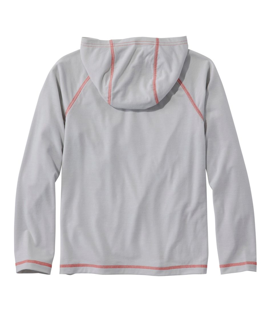 L.L.BeanKids' Everyday SunSmart® Hooded Tee, Long-Sleeve